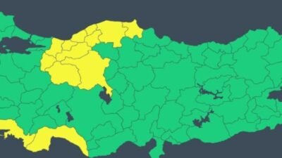 İçişleri Bakanlığı, Meteoroloji Genel Müdürlüğü'nden alınan son verilere dayanarak 28