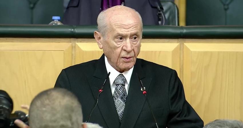 MHP Genel Başkanı Devlet Bahçeli, KKTC'deki Cumhurbaşkanı seçimlerine ilişkin, "81