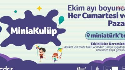 İstanbul Büyükşehir Belediyesi Kültür AŞ’ye bağlı Miniatürk, ekim ayı boyunca