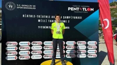 Muğla Büyükşehir Belediyesi sporcusu Kerem Batur Genç, Antalya’nın Alanya ilçesinde