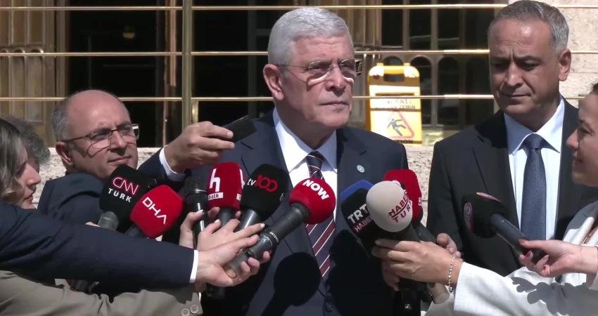 İYİ Parti Genel Başkanı Müsavat Dervişoğlu, CHP'nin TBMM açılışına katılmama