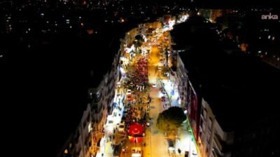 Narlıdere, Cumhuriyet’in 102’nci yıl dönümünü, 29 Ekim korteji ve fener