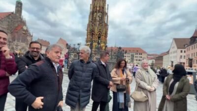 Nürnberg’de düzenlenen “Nürnberg Tarihinde 600 Yıllık Türkler” tanıtım gezisinde, araştırmacı