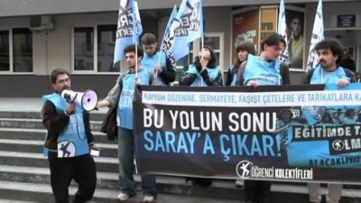 Öğrenci Kolektifleri, KYK burslarının asgari ücretin yarısına sabitlenmesi ve KYK