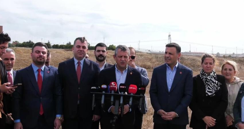 CHP Genel Başkanı Özgür Özel, "Sumud filosuna saldırı büyük bir