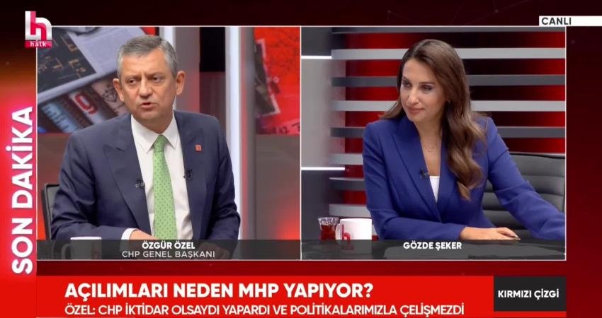 CHP Genel Başkanı Özgür Özel, "Kıbrıs seçiminde Tufan Erhürman'a sadece CTP'liler