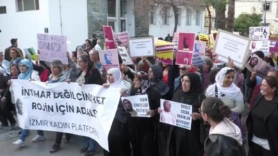 İzmir Kadın Platformu Rojin Kabaiş’in şüpheli ölümünün birinci yılında bir