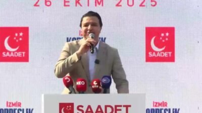 Saadet Partisi Genel Başkanı Mahmut Arıkan, "Memleket yanıyor. Siz bir
