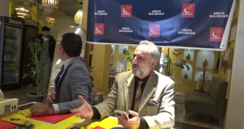 Saadet Partisi Genel İdare Kurulu (GİK) Üyesi Ümit Çebi, "Heyetin
