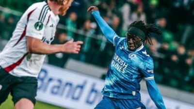 Samsunspor,  Konferans Ligi'nin ilk haftasında konuk olduğu Legia Varşova’yı 1-0