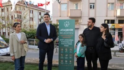 Ataşehir Belediyesi, 1994 yılında görev yaptığı Bingöl’de şehit olan Jandarma