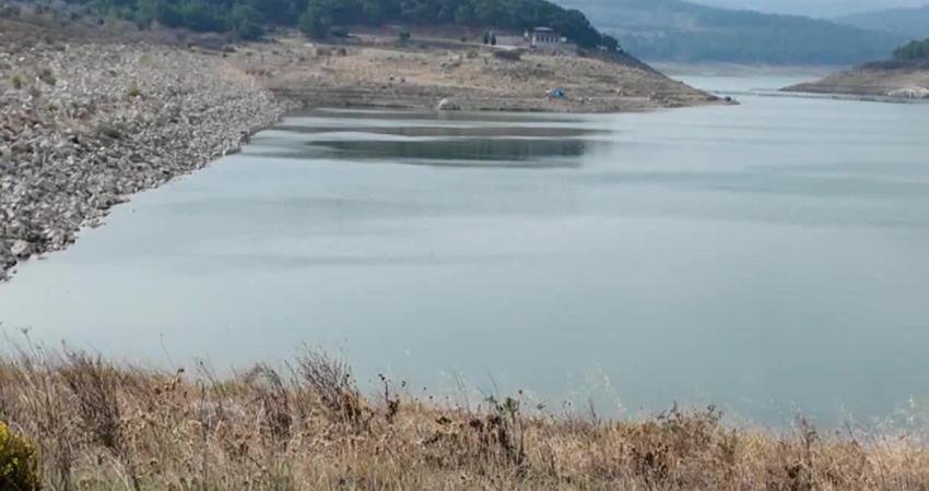 Manisa’nın Soma ilçesindeki Sevişler Barajı’nda su seviyesi son yılların en