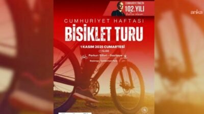 Silivri Belediyesi, 29 Ekim Cumhuriyet Bayramı dolayısıyla Cumhuriyet Haftası Bisiklet