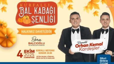 Silivri Belediyesi Kurfallı Meydanı’nda, 4 Ekim Cumartesi günü (yarın) Balkabağı