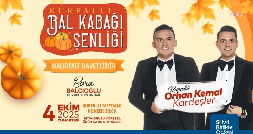 Silivri Belediyesi Kurfallı Meydanı’nda, 4 Ekim Cumartesi günü (yarın) Balkabağı