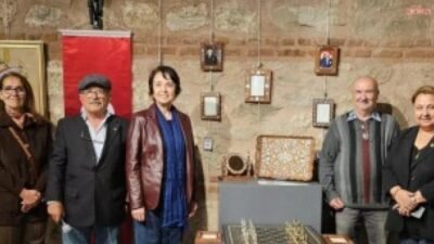 Silivri Sanat Platformu tarafından hazırlanan 'Zamanın İzinde Geleneksel Sanatlar Sergisi'nin
