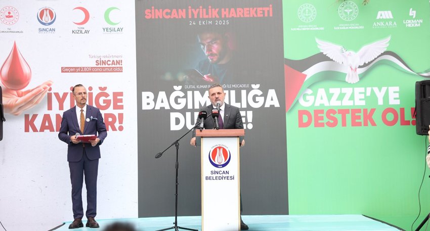 Sincan’da İyilik Hareketi: Öğrenciler ve vatandaşlar el ele Sincan Kaymakamlığı, Sincan Belediyesi, Sincan İlçe Millî Eğitim Müdürlüğü, Kızılay