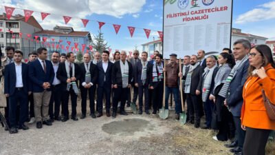 Sincan Belediyesi ve Türkiye Basın Federasyonu iş birliğinde, Filistin’de hayatını