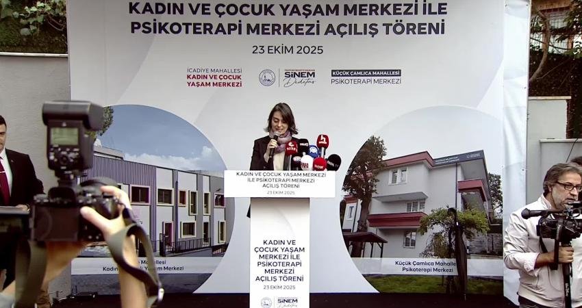 Üsküdar Belediye’si tarafından yapılan Kadın ve Çocuk Yaşam Merkezi ile