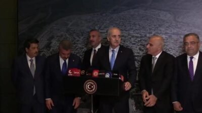 TBMM Başkanı Numan Kurtulmuş, Diyarbakır’da gazetecilerin "Milli Dayanışma, Kardeşlik ve