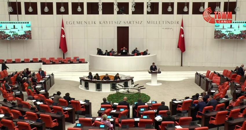 TBMM Genel Kurulu'nda, İYİ Parti'nin "tekstil sektörünün sorunlarının araştırılması" için