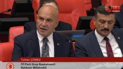 İYİ Parti Grup Başkanvekili Turhan Çömez, gazeteci Hakan Tosun'un gece