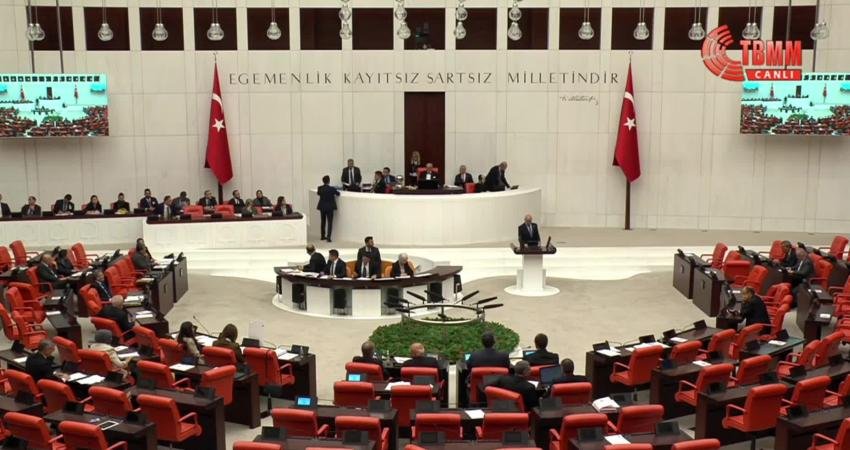 TBMM Genel Kurulu'nda konuşan İYİ Parti Antalya Milletvekili Uğur Poyraz, PKK