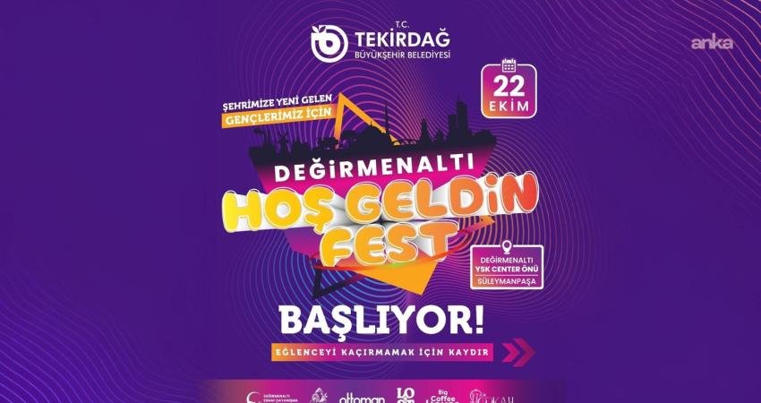 Tekirdağ Büyükşehir Belediyesi, kente yeni gelen üniversite öğrencileri için “Değirmenaltı