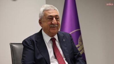 Türkiye Esnaf ve Sanatkârları Konfederasyonu (TESK) Genel Başkanı Bendevi Palandöken,