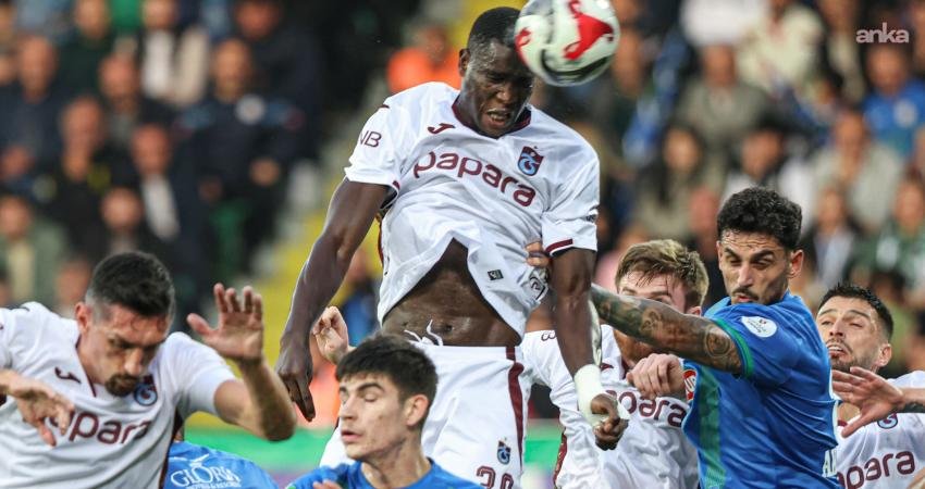 Süper Lig’in 9. haftasında Trabzonspor, deplasmanda Rizespor’u 2-1 mağlup etti.