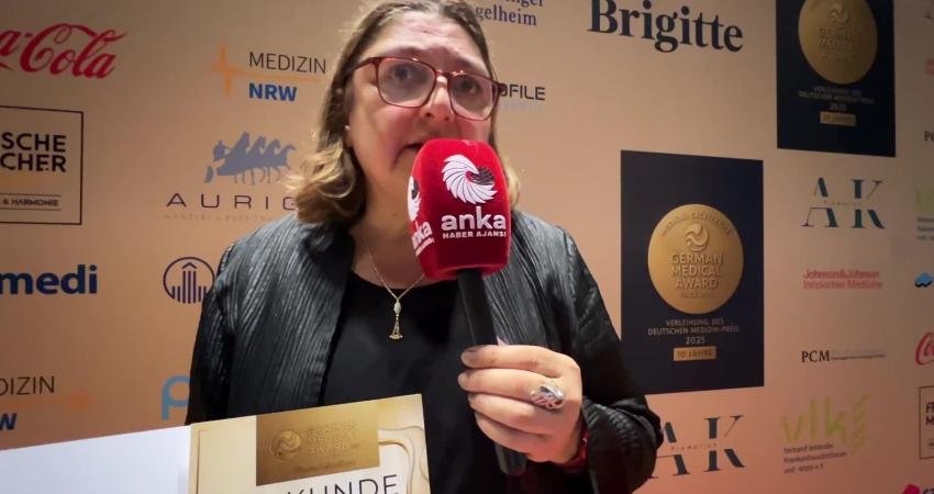Almanya’nın tıp ve sağlık alanındaki en prestijli ödüllerinden "Alman Tıp