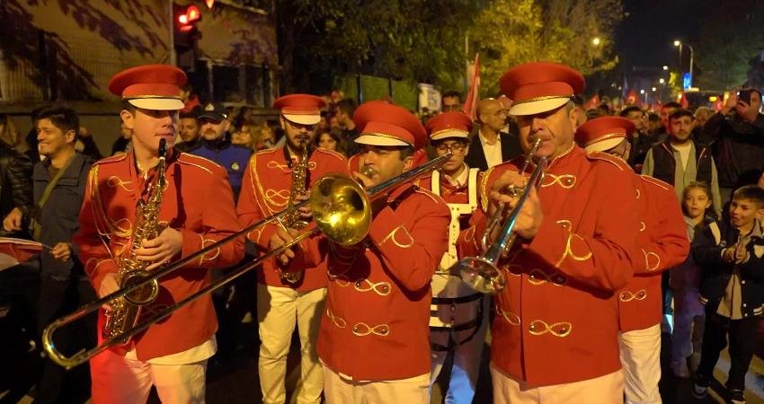 Tuzla’da 29 Ekim Cumhuriyet Bayramı’nın 102’nci yılı büyük bir coşkuyla