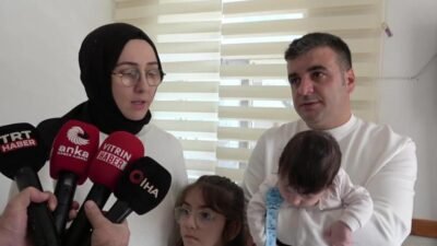 Üç aylık oğlu SMA Tip-1 hastası olan Gonca Çelik, "Çağrı’nın herkese bir