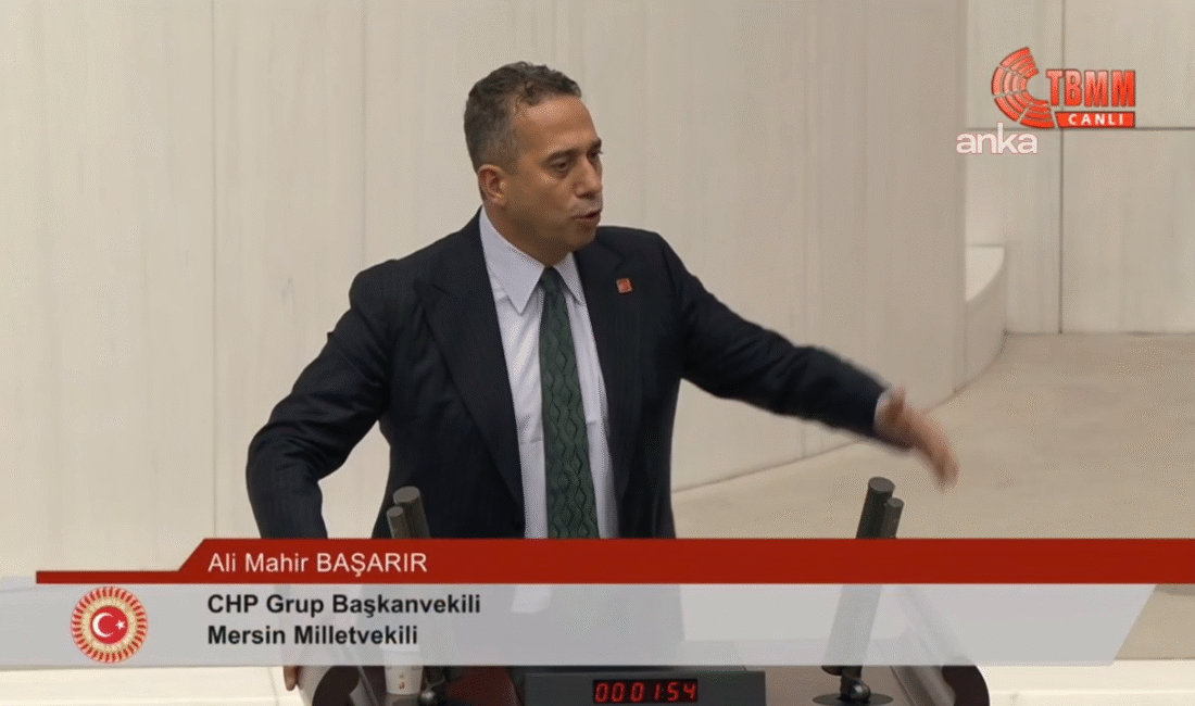 CHP Grup Başkanvekili Ali Mahir Başarır'ın, CHP'nin 39. Olağan Bursa