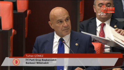 İYİ Parti Grup Başkanvekili Turhan Çömez ile TBMM Başkanvekili Pervin