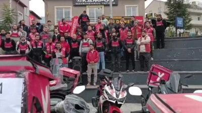Yemeksepeti kuryeleri, "çalışma koşulları ve düşük ücretleri" protesto için iş