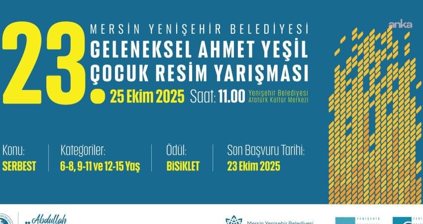 Yenişehir Belediyesi tarafından düzenlenen ve Türkiye’nin en prestijli çocuk resim