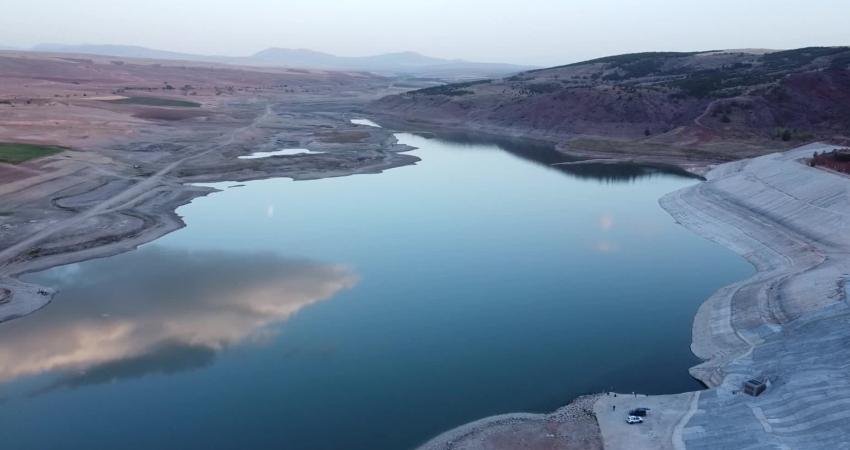 Yozgat'ın Boğazlıyan ilçesinde tarım alanlarının sulanması amaçlı inşa ettirilen ve