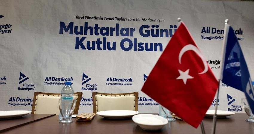 Yüreğir Belediye Başkanı Ali Demirçalı, 19 Ekim Muhtarlar Günü dolayısıyla