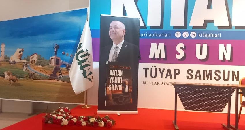 Zafer Partisi Genel Başkanı Ümit Özdağ, Samsun'daki TÜYAP Karadeniz 10.