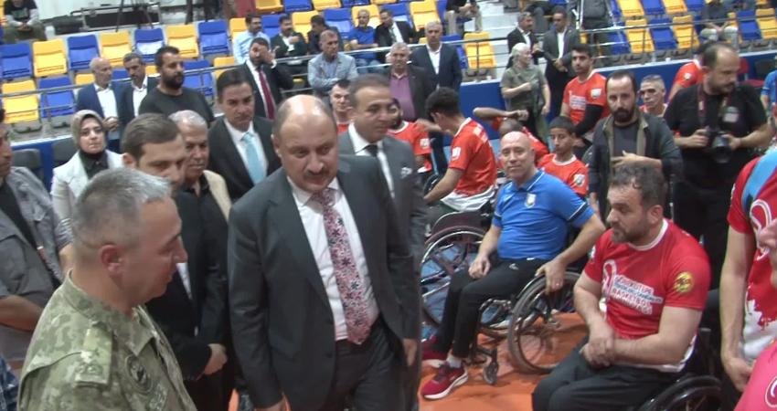 Şanlıurfa’da düzenlenen “1. Göbeklitepe Tekerlekli Sandalye Basketbol Turnuvası” büyük bir