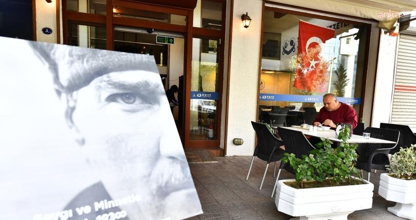 İzmir Büyükşehir Belediyesi'ne bağlı Kent Lokantaları'nda 10 Kasım Atatürk'ü Anma