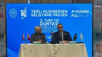 11'nci Türk Tıp Dünyası Kurultayı’nda TÜSEB ile Polifarma İlaç arasında