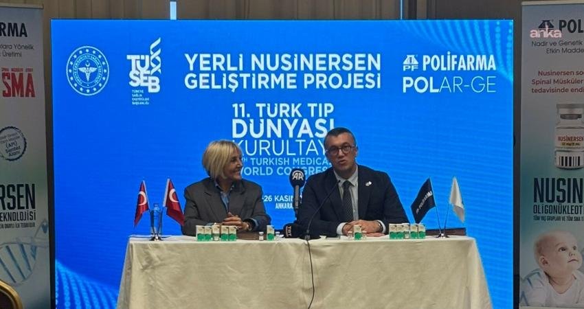 11’nci Tıp Dünyası Kurultayı’nda TÜSEB ve Özel Sektör Temsilcileri arasında iş birliği protokolleri imzalandı: SMA ilacının yerli üretimi Türkiye’de yapılacak 11'nci Türk Tıp Dünyası Kurultayı’nda TÜSEB ile Polifarma İlaç arasında
