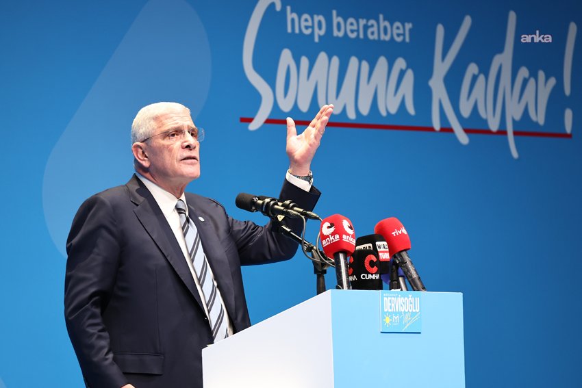 İYİ Parti Genel Başkanı Müsavat Dervişoğlu, “Benim bu partinin geçmişiyle
