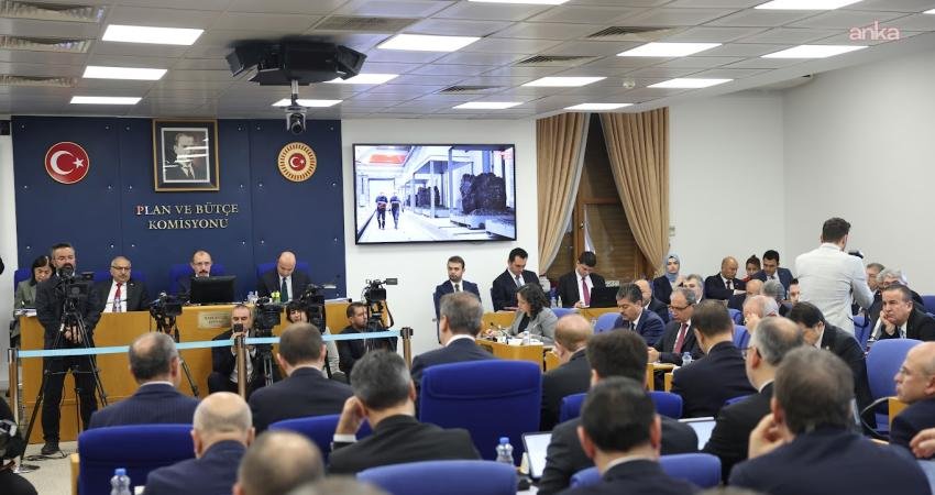 TBMM Plan ve Bütçe Komisyonu'nda Enerji ve Tabii Kaynaklar Bakanlığı'nın bütçe