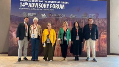 Seferihisar Belediyesi öncülüğünde kurulan Teos Bağ Rotası, Avrupa Konseyi Kültür