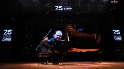 Antalya Büyükşehir Belediyesi ev sahipliğinde düzenlenen 25. Uluslararası Antalya Piyano
