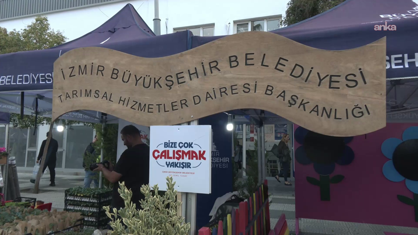 İzmir Büyükşehir Belediye Başkanı Cemil Tugay, Kültürpark’ta düzenlenen 2’nci Balkon