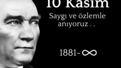 Türkiye Cumhuriyeti’nin kurucusu, büyük devlet adamı Gazi Mustafa Kemal Atatürk’ü,